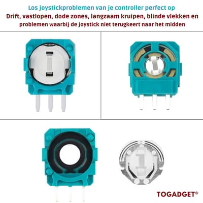 Analoge Joystick Potentiometer 2K3 Ohm PS5 - set van 2