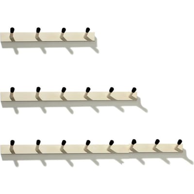 Moormann - Rechenbeispiel plank met haken - zwart - S - bruin