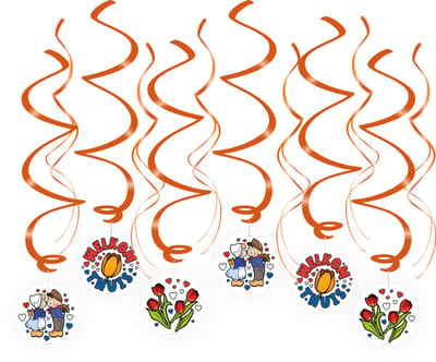 Feestversiering | Swirl Decorations | Welkom thuis | Lengte: 70cm