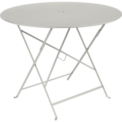 Fermob BISTRO klaptafel rond - A5 leemgrijs - Ø 96 cm