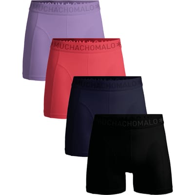 Muchachomalo Boxershort Heren – 4 Pack – 95% Katoen – Heren Ondergoed – Kleding – Stevig Ondergoed – Onderbroeken Heren