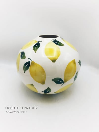 Vaas - Villa Pottery - Citroenenvaas - Citroenenpot - Decoratie - Woondecoratie - Citroenen - Handgemaakt - Keramiek - Camelia 2_2
