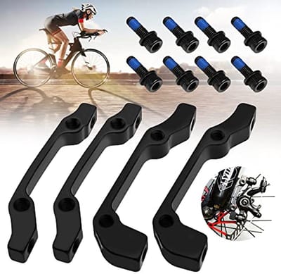 4 Stuks Fiets Schijfrem Adapter Ultralicht voor 140/160/180 Rotoren