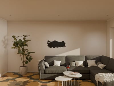 Houten wanddecoratie - Wooden wall decoration | Landkaart Turkije 21 x 50cm Country map Turkey | Zwart - Black | Muurdecoratie - Wall art - Wandfiguur Turkije - Türkiye - Echt Hout - Real Wood