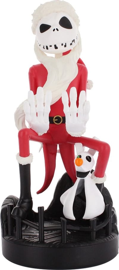 Cable Guys The Nightmare Before Christmas: Jack Skellington In Santa Suit Original Controller and Phone Holder 21.5cm - Miscellaneous Accessoires voor spelconsole