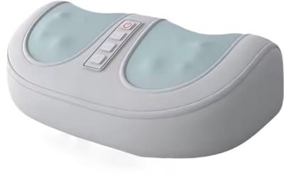 Voetmassageapparaat met Warmte – Elektrische Kneedmassage voor Voetpijn, Fasciitis Plantaris, Circulatie en Ontspanning - Voet- en Kuitmassage voor Thuis