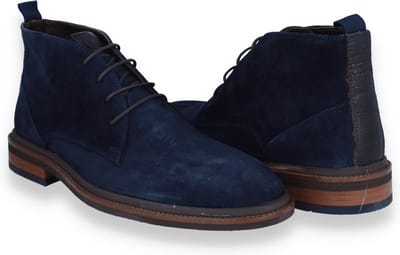Berkelmans Veterschoen | Blauw | Maat: 42
