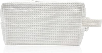 Cosmetica Tas met Ruitpatroon - Grote Toilettas, Draagbare Reisaccessoires voor Vrouwen, Ideaal voor Make-up en Toilettenbenodigdheden