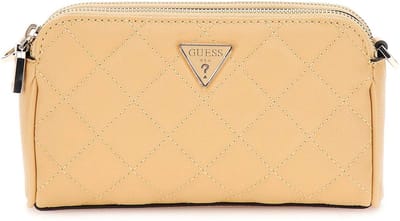 GUESS Schoudertas Eco Carly Mini Status XBody Beige