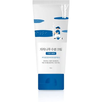 ROUND LAB Crème Hydratante au Jus de Bouleau pour Homme Crème Visage Hydratante 75ml 1 Pack (75ml)