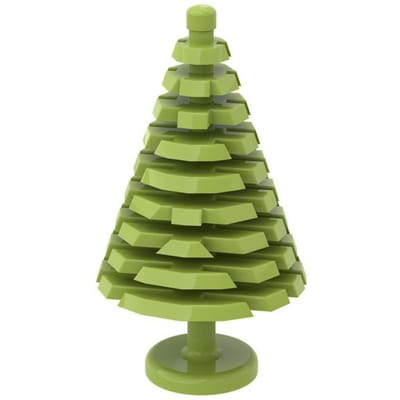MOC 10 STUKS 3471 Kerst Grote Dennenboom Bouwstenen Set Groen Bos Plant Bakstenen Deeltjes Speelgoed Kinderen Verjaardag Kerst Cadeaus