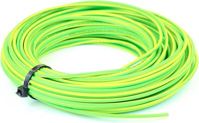 10mm Enkeladerige Installatiekabel Blauw Bruin Geel/Groen Rol op Maat