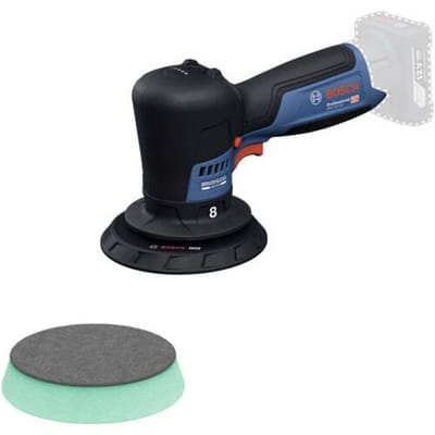 Bosch Professional GPX 12V-125 06019L4100 Excentrische accu-polijstmachine 12 V 1400 - 7000 omw/min 12.5 mm