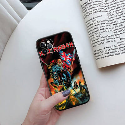 JO32 Iron M-Rock Maiden Telefoonhoesje voor Samsung Note 20 10 S25 Plus Ultra Lite A51 A52 A53 A71 A72 A73 A82 M20 M30 M21 M31 M51 A11 A70 A56 A26 A36 Samsung S25 Ultra 5G git