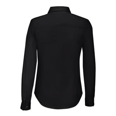 SOLS Dames/Dames Blake Stretch Shirt Met Lange Mouwen (Zwart)