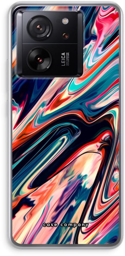 Case Company® - Hoesje geschikt voor Xiaomi 13T Pro hoesje - Quantum Being - Soft Cover Telefoonhoesje - Bescherming aan alle Kanten en Schermrand
