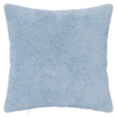 vidaXL - Kussensloop - 6 - st - HEERLEN - Lichtblauw - 30 - x - 30 - cm - Nep - Konijnenbont
