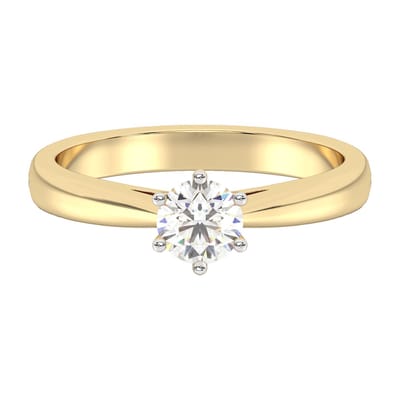 Diam Addict Ring 585 Gelbgold mit im Labor gezüchtetem Diamanten