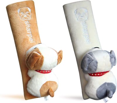 Gordelkussen voor Kinderen - Zachte Gordelbeschermer voor Comfort en Veiligheid (2 Stuks)