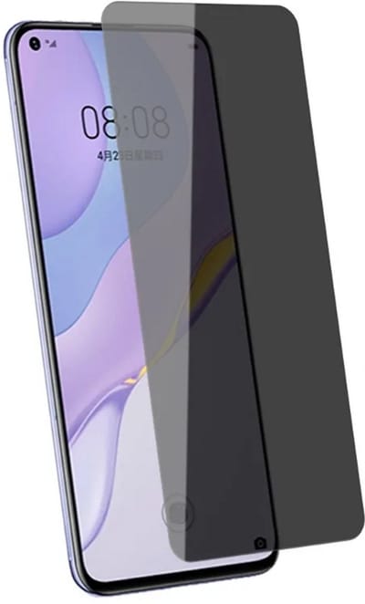 DrPhone Huawei P40 Privacy Tempered Glass Screenprotector - Anti-Spy Glas - Glazen Screenprotector