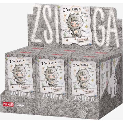 POP MART ZSIGA Ik ben Zsiga Serie - Vinyl Pluche Hanger Blind Box