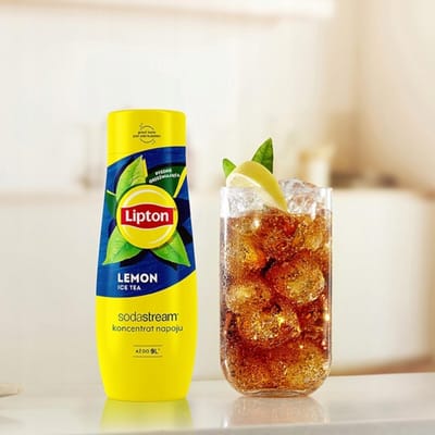 Set van 2 SodaStream Lipton Citroen+Groen concentraten