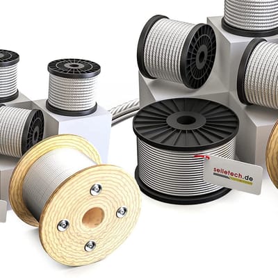 Roestvrijstalen Kabel 3mm dik 10 Meter Inox 7x7 Flexibel Draadkabel