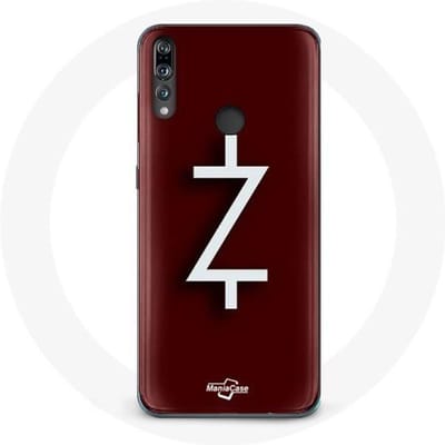 Coque - Huawei - P30 Lite - Souple - Logo Ozark Saison 4 - Rouge et Blanc blanc
