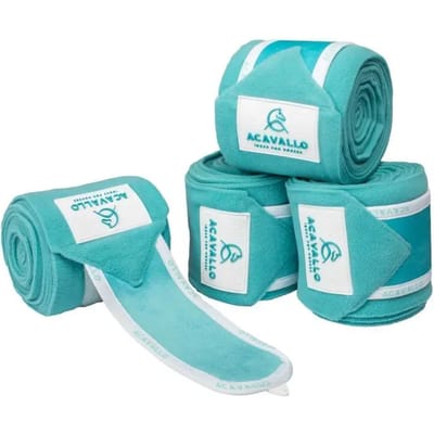 Antibobbel-polo bandages voor paarden Acavallo Special Edition (x4)