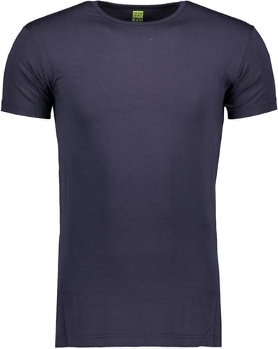 ALAN RED T-shirt Bilbao bamboo (1-pack) - O-hals stretch - blauw