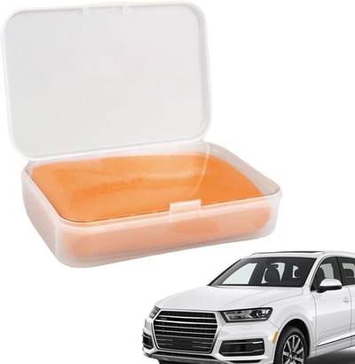 Autoshampoo Klei - Reinigingsklei Auto - Lak Reinigen - Beschermt Lak - 130 Gram - Oranje