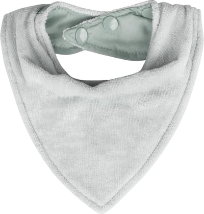 Silly Billyz Slabber Bandana Junior 26 Cm Katoen/nylon Zilver
