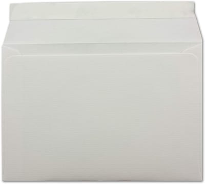 Gekleurde C6 Enveloppen - Geribd Papier - Feestelijke Post - Zelfklevend met Strip - 114 x 162 mm - Wit