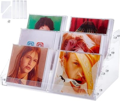 Acryl Opbergrek - Cosmetica Houder Nagellak Display - Bureau Organiseren - Meerlaags Ontwerp - 4 Lagen - Transparant