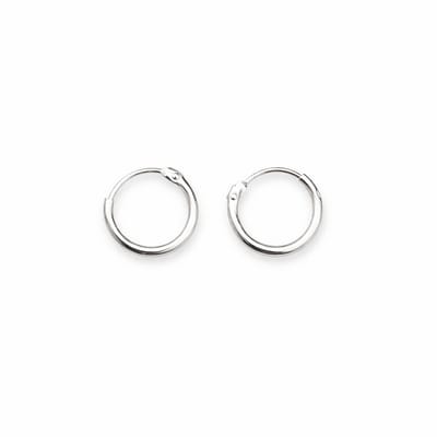 House of Jewels - 12mm 925 Zilver Oorringen I Zilveren Hoops I Zilveren Oorbellen