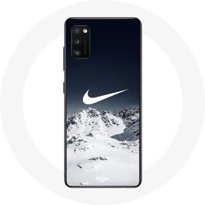 Coque Samsung Galaxy A41 Nike Logo Niege Hiver