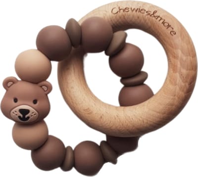 Chewies & More Bear Ringrammelaar - Mini - Brown