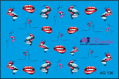 Korneliya Airbrush Waterdecal AG 136