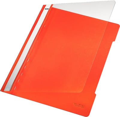 Leitz 41910075 map PVC Bruin, Transparant A4