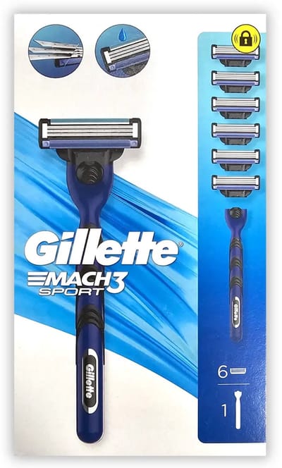 Gillette Mach3 promopack razor en 5 scheermesjes