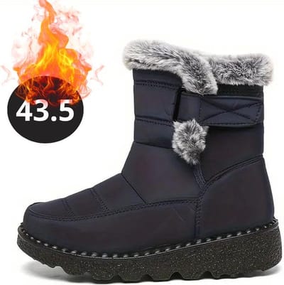 Nivard Snowboots - Sneeuwschoenen - Sneeuwboots - Heren - Wintersport - Ski - Skischoenen - Blauw - 43.5 - Buiten - Antislip - Winter