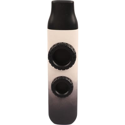 Kazoo Plastique Professionnel à Tonalité Réglable Instrument de Musique avec 10 Pièces de Diaphragmes de Flûte pour Ukulélé Violon Haute Brillance Skin Texture Grey White Gradient