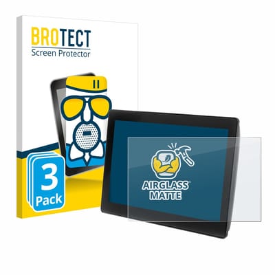 BROTECT - Screenprotector voor John Deere G5 Plus Universal 12.8" - Folie Beschermfolie Beschermglas matte 3 Stuks
