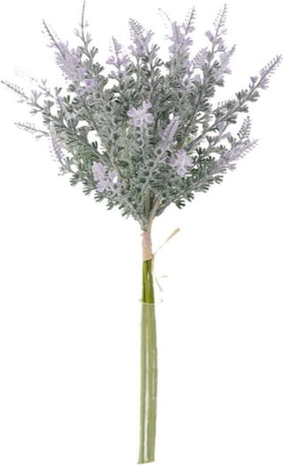 Bosje kunstbloemen lavendel 38 cm, paars Buitengewoon de Boet