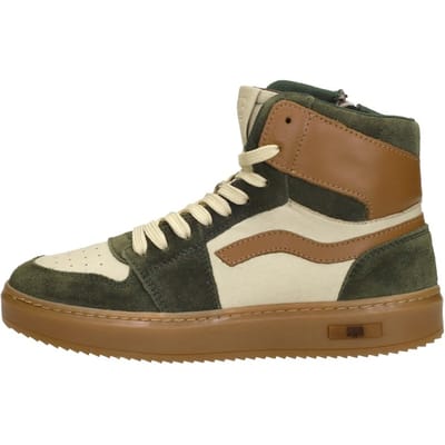 SUB55 Veterschoenen Hoog Veterschoenen Hoog - Groen - Maat 35