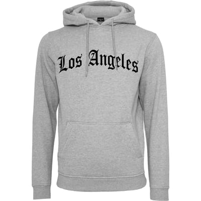 Mister Tee - Los Angeles Wording Hoodie/trui - M - Grijs