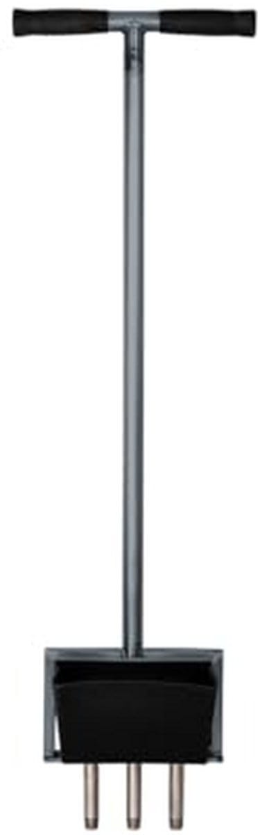 Rasenspecht voor Aerificatie - 3 x 20 mm Lepels, Staal, Antraciet, 86 cm