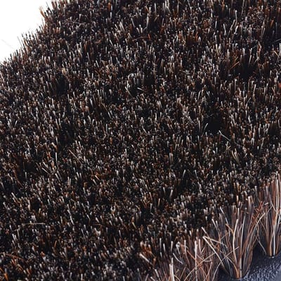 Car Cleaning Brush - Soft Horse Hair Detailing Brush - Non-slip Handle - Wash Vehicle Brush for Rim Chassis - Radiator Grille - Motor - Sofa Leather Dust Cleaning