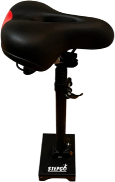 Zadel + gratis stepgo reistas voor Segway ninebot g30 max elektrische step | stoel voor elektrische step seat for electric scooter zitje step g30 max & Tas opbergtas step
