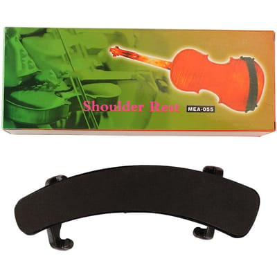 Mentonnière de Violon Réglable Confortable Mentonnière de Violon pour Améliorer la Posture de Jeu 1 4 1 8 beige